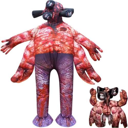 2021 new siren inflatable clothing cosplay costume adult children party inflatable clothing Halloween carnival jumpsuit