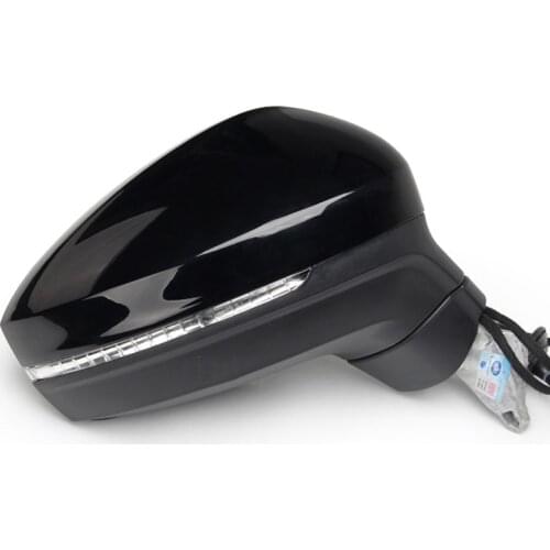 Auto Power Heated Fold Turn Signal 6 9 11 13 15 Wires Side Mirror Assembly for VW Tiguan 2017 2018