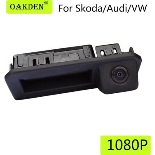 1920x1080P AHD Car Rear View Camera Trunk Handle For Audi Q2 Q5 A5 Q5L Q2L Q3 VW Volkswagen Skoda Kodiaq Korok Porsche Cayenne