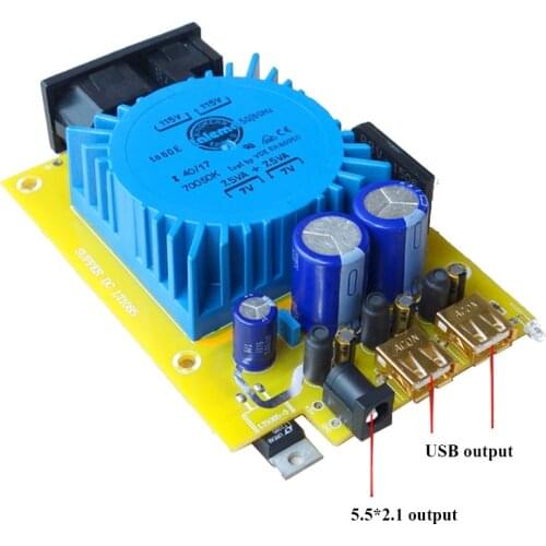 Assemble LT1085 TALEMA Transformer DC Power Board With USB