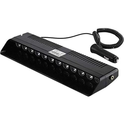 LED Emergency Warning Lights Kit 12V Strobe Light Bar Car Truck Warning Light Bar for Interior Windshield