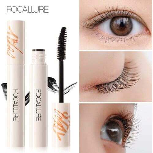 FOCALLURE Wholesale 4D Silky Mascara Beauty Makeup Waterproof Lengthening Black Eyelashes Mascara Volume Eye Cosmetics