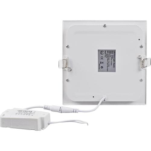 C Light Ultra-thin Square 15W Warm White Panel Light