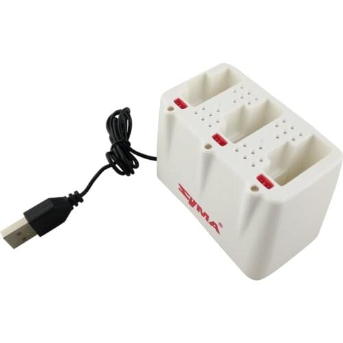 3 in 1 Balance Charger Box 3.7V Battery Charger for SYMA X5UW X5UC RC Quadcopter Charger Accessory