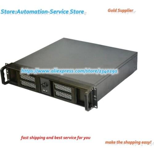 2U Chassis High-Grade Aluminum Double Door 2U Industrial Cabinet Server Chassis Equipment Chassis