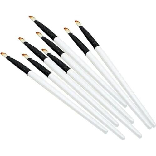 5Pcs Makeup Brush Cosmetic Brushes Kabuki Face Nose Brushes Concealer Foundation Eyebrow Eyeliner Blush Powder Makeup Tool