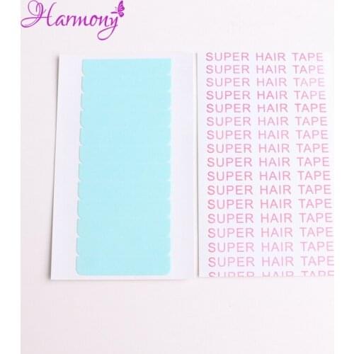 5bags/lot 0.8*4cm SUPER HAIR TAPE adhesive Double Side Tapes for Tape Hair Extensions