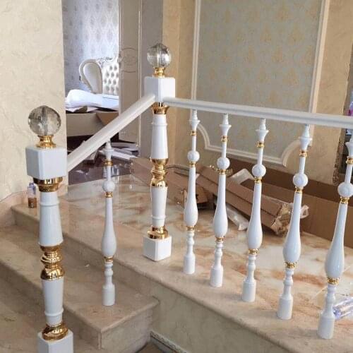 Freeshipping Al-Mg alloy column Floor Mount Newel Post Aluminum Handrail Pole