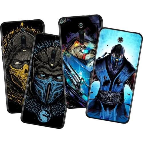 Mortal Kombat For Xiaomi Redmi 9i 9T 9A 9C 9 8A 8 GO 7 7A S2 Y2 6 6A 5 5A 4X Prime Pro Plus Black Phone Case