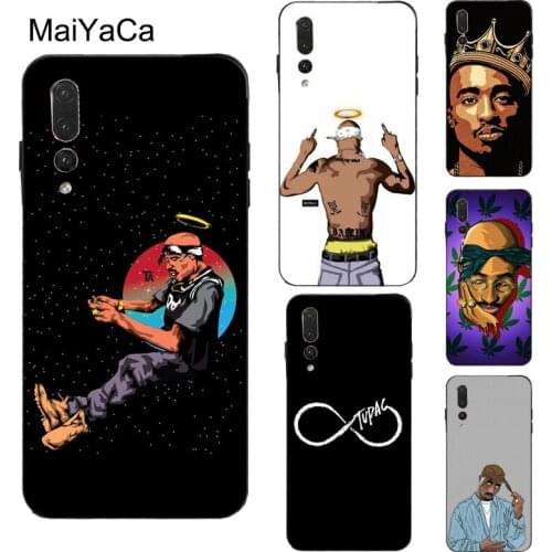 MaiYaCa Tupac 2pac Case For Huawei Honor 7A Pro 7C 8A 8C 8S 8X 9X 9 10 Lite 20 Pro 10i Y6 Y7 Y9 2019 Nova 5T