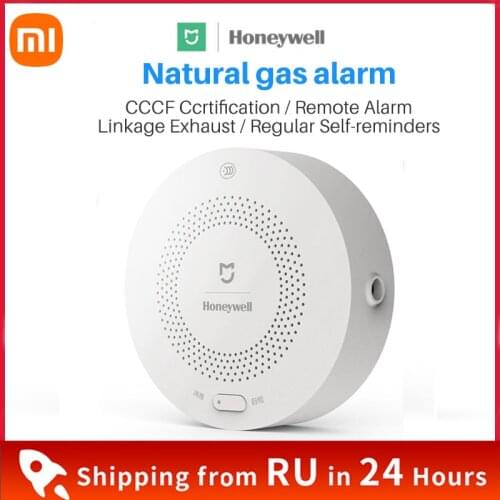 Xiaomi Honeywell Gas Alarm Detector, Aqara Zigbee Remote Control CH4 Monitoring Ceiling&Wall Mounted Easy Install Work Mijia APP