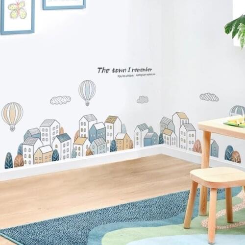 Childrens I Remember Cartoon Wall Stickers Kids Room Living Room Home Decoration Mural Nursery Wall Decals Baby Room Decor Art