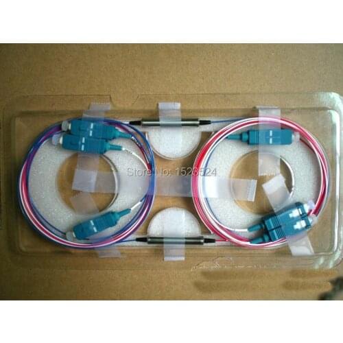 3 Ports EPON 0.9mm 1M SC/UPC T1550 R1310/1490 FWDM Filter Wavelength Division Multiplexer