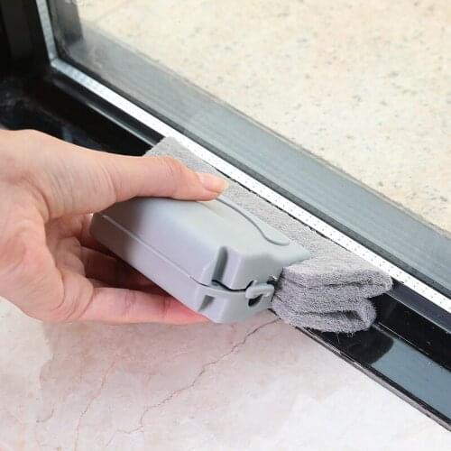Kitchen Clean Decontamination Brush House Window Frame Door Groove Cleaning Brushs Corners and Gaps Quickly Clean Tool