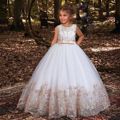 Girls Dress 2020 Summer Clothes Kids Dresses For Girls Evening Dress Wedding Elegant Party Princess Dress Clothing 4 6 8 14 Year