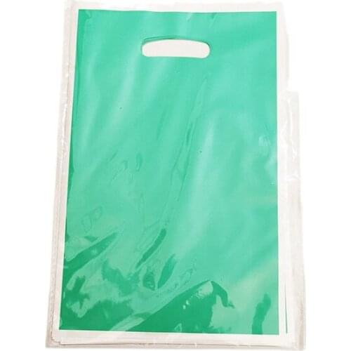 50pcs/set Solid Color Gift Bags Kids Baby Boy Girl Birthday Party Child Candy Dessert Gift Bag Wedding Decoration Supplies