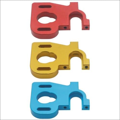 Alloy machined adjustable motor mount for rc hobby model car 1-14 Wltoys 144001 buggy option upgraded hop-ups parts freeshipping