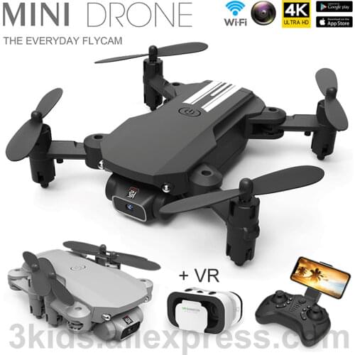LS-MIN Aerial Photography 480p/1080p/4K Pixel RC Mini Drone With Camera HD 4K Folding Fixed Height Remote Control Helicopter Toy