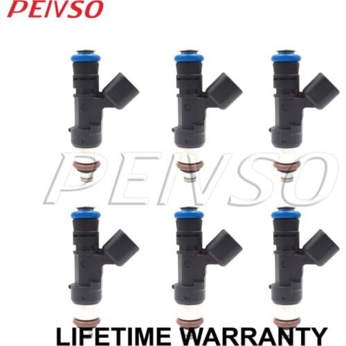 6x 0280158055 LR004860 fuel injector for Land Rover LR3 4.0L V6 2006~2009