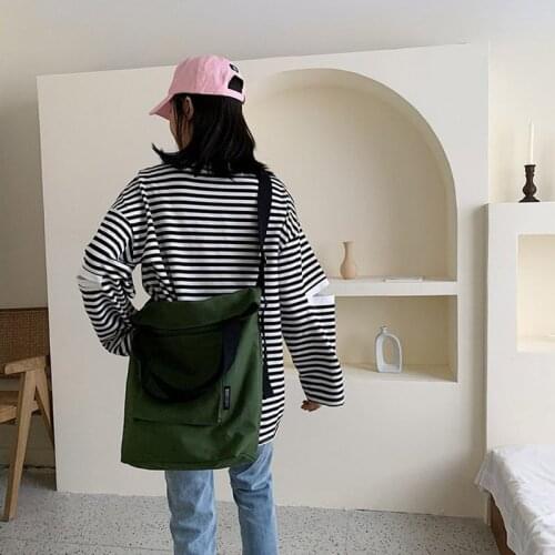 Large Capacity Tote Women Fashion Crossbody Bags High Quality Canvas Messenger Bag Mujer La Bolsa De Mensajero Cloth Bags