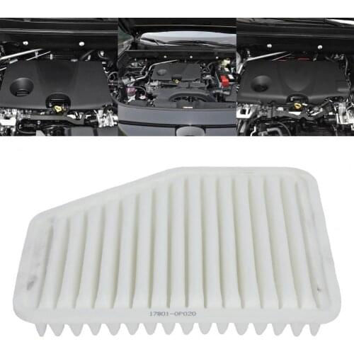 Car Engine Air Filter Air Conditioner Keeps Vehicle Interior Cleaner Car Accessory Replacement 17801-0P020