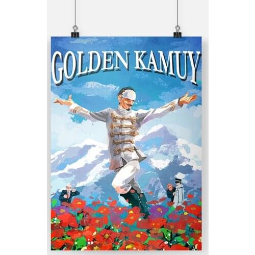 Golden Kamuy anime canvas painting decor wall art pictures bedroom study home living room decoration prints poster