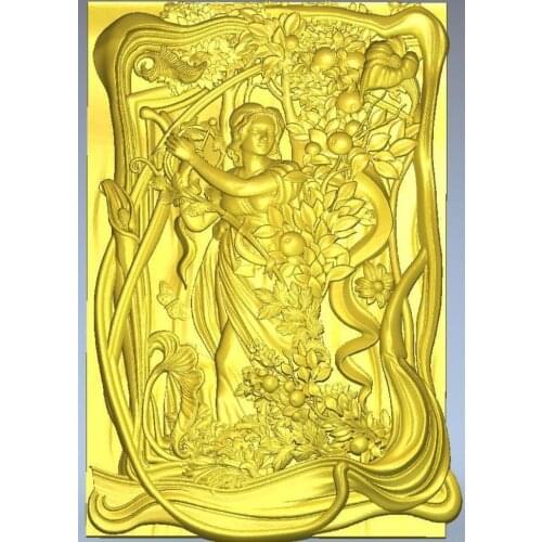 3d model relief for cnc in STL file format Panno_Loza