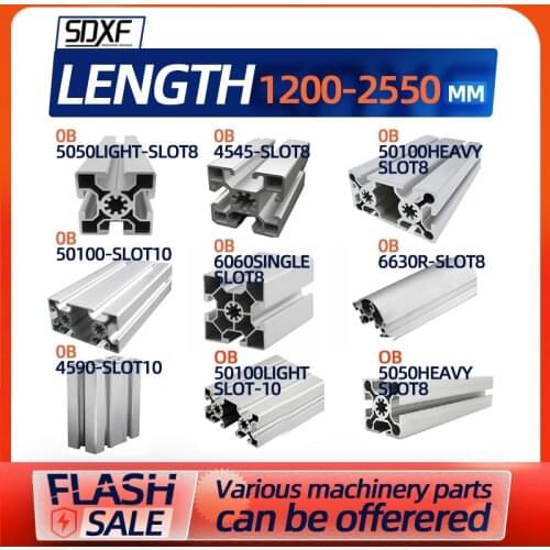 European standard industry 4545 4590 50100 5050 6630R 6060 aluminum profile aluminum alloy heavy cabinet equipment frame aluminu