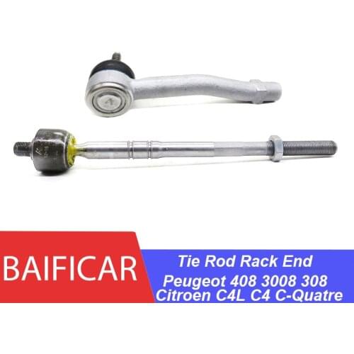 Baificar Brand New Outer Inner Tie Rod Rack End Axle Joint 381789 4010F5 For Peugeot 308 3008 408 Citroen C4L C4 C-Quatre