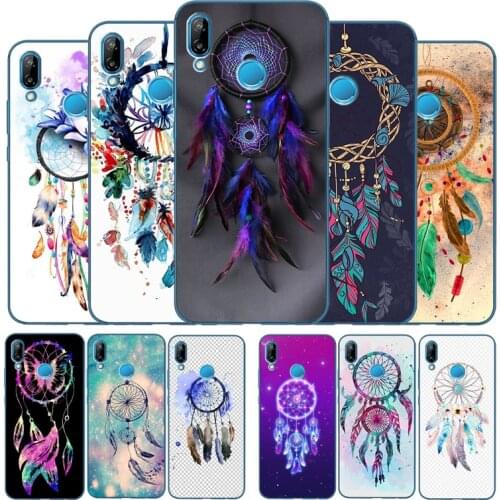 Dream catcher watercolor dreamcatcher case For Huawei P9 P10 P20 P30 P40 P smart Lite Plus Pro Y5 Y6 Y7 2017 2018 nova 3i Cover