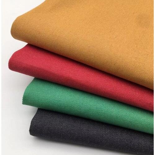 Colored Yarn Dyed Real Jeans Fabric DIY Sewing Pants Coat Blazer Apron Thick 12S Cotton Twill Denim Fabrics 100X160cm Telas
