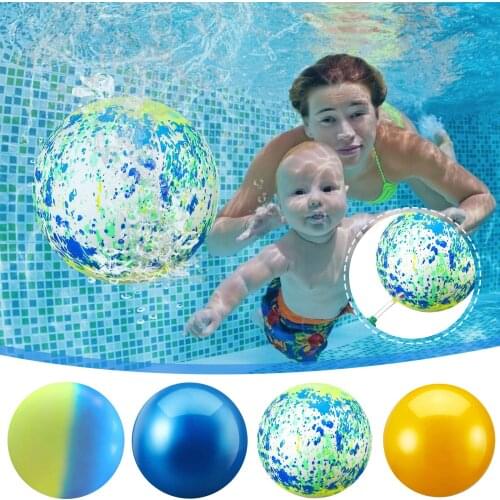 Kids Bubble Ball Balloon Indoor Outdoor Inflatable Ball Games Toys Soft Air Water Filled Bubble Ball Blow Up Balloon Toy