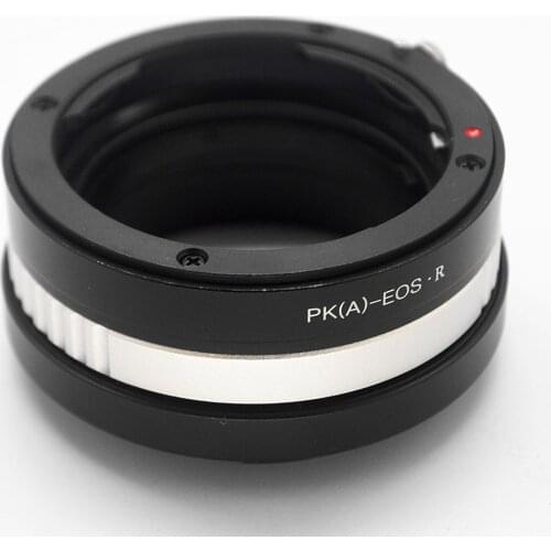 PK-RF Lens Mount Adapter Ring for Pentax K PK KA KAF DA A Lens & Canon EOS R EOSR RF Camera Body Adaptor