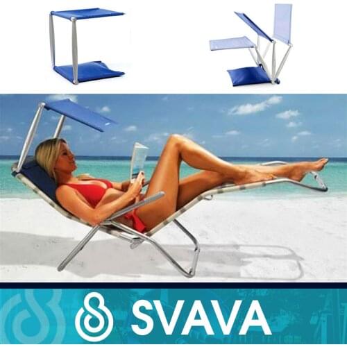 Lightweight Portable Beach, Chemestry and Outdoor Sunshade Sağlayan Cush N Shade UV, UVA, UVB Sun Protect Beach Chair Awning