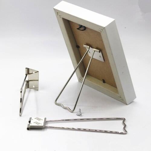 Iron photo frame Pedestal Holder Photo Frame support 5 8 10 inch Display Easel Stand for Hardware Tool Accessories