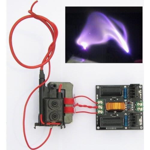 50PCS Diy kit Coil Power Boost High Voltage Generator Drive Plate Induction Heating Module Production kit Diy Electronic Suite