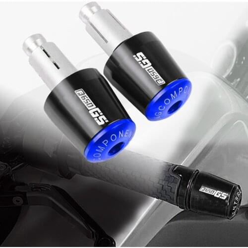Motorcycle Handlebar Caps Grips Ends For BMW F650GS F650 GS F700GS F800GS F850GS Handle Bar Ends Cap Grip End F 650/700/800 GS