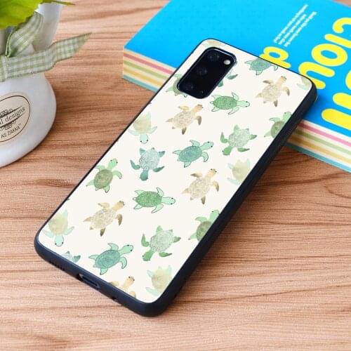 For Samsung Galaxy Turtles discovered by Kelly V. Bolívar M. on We Heart It Soft TPU border Samsung Galaxy Case