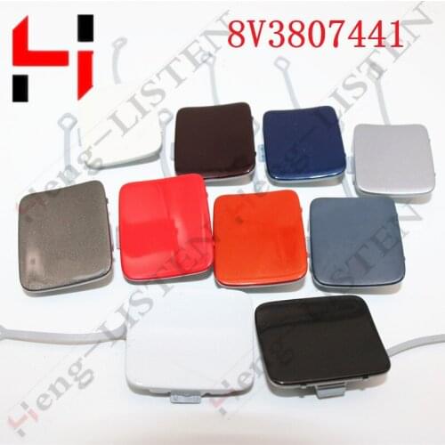 For A U D I A3 8V 13-16 ONWARDS FRONT BUMPER TOW EYE TRIM COVER GENUINE 8V4807441