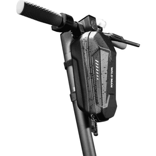 Electric Scooter Front Storage Bag EVA Hard Shell 2/3L Large Skateboard Hanging Case Pack Pouch for M365 Pro