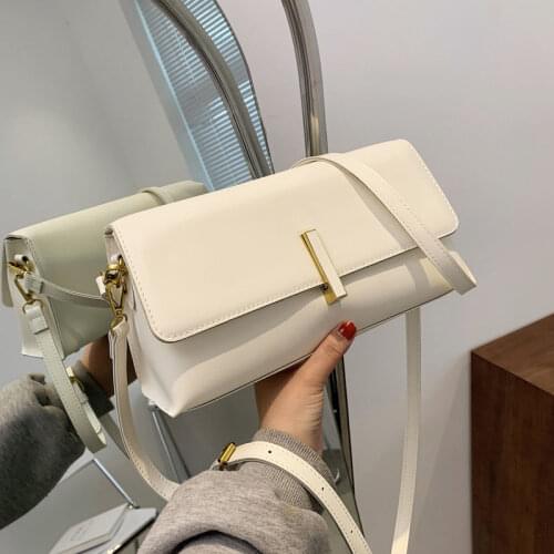 Underarm Shoulder Bag Female Handbag Crossbody Bag Women Purse Backpack Fashion 2021 New PU Leather Simple Solid Color Zipper