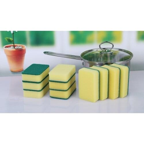 1/2/5/10/20pcs Household Dishwasher Sponges Cleaning Universal Sponge Brush Set Kitchen Cleaning Tools Washing Scourer Home