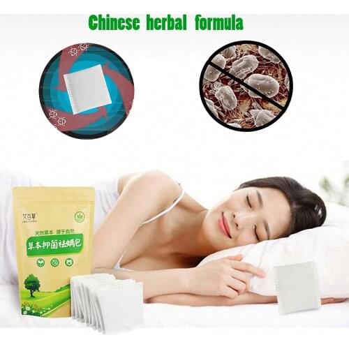 2Bags/10bags Natural Mite Killer Anti-Mite Plant Extract Non-Toxic Herbal Antibacterial Except Bag Bed Bugs Cleaner Mite Remover