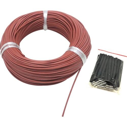 6K Carbon Carbon Fiber Heating Wire Electric Hotline Warm Floor Cable for Warm Floor Greenhouse New Infrared Heating Cable