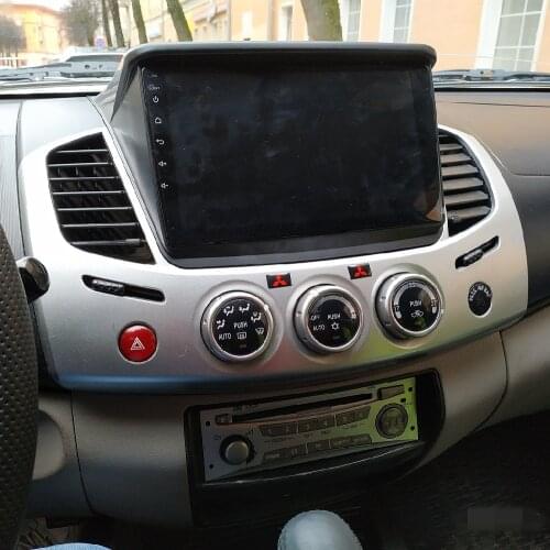 DSP 9" PX6 Android 10 Car Radio DVD GPS for Mitsubishi Pajero Sport L200 2008-2016 Bluetooth 5.0 WIFI CarPlay & Android Auto