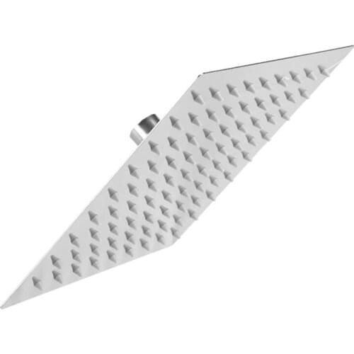 8-Inch Bathroom Shower Head Ceiling Shower Head Stainless Steel Square Shower Head Bathroom Accessories