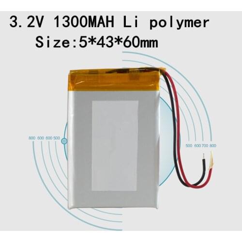 10pcs Rechargeable Battery 503759 3.7V Li Polymer Battery 1300mah for MP4 MP5 GPS DVD Camera Remote Controller Tablet PC PSP POS
