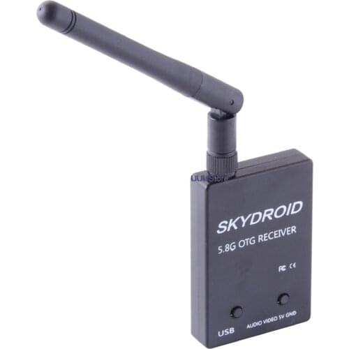 Skydroid UVC Single Control Mini FPV Receiver OTG 5.8G 150CH Channel Video Transmission Downlink Audio For Android phone