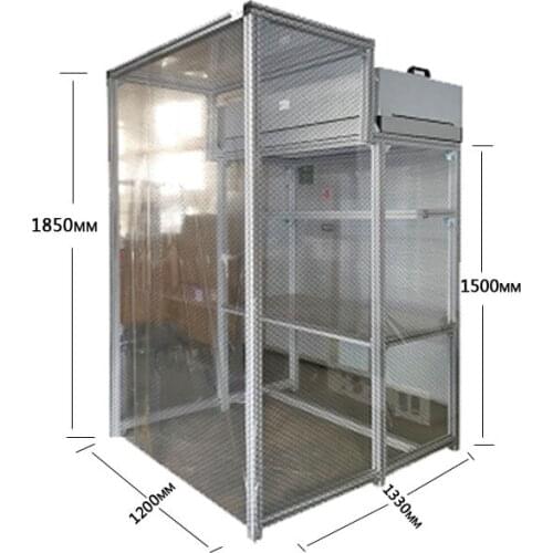 Big Size Dis-mountable Cleaning Room Dust-free Working Room Bench Table Refurbish LCD For Broken Phone Repair Refurbishing