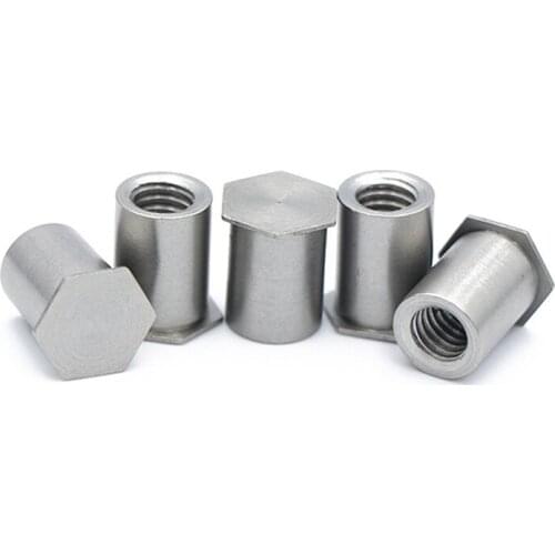 Stainless steel 304 blind hole rivet stud / sheet metal rivet nut column M3M4*4 5 6 7 8 9 10 11 12 13 14 15 16 18 19 20 22 26 30